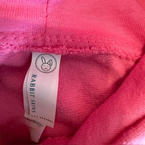 Little Girl Size 4 Breckenridge Hooded Pink Sweatshirt-Washed, Never worn - Picture 5 of 6